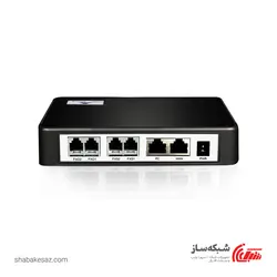 قیمت و خرید ویپ گیت وی نیوراک Newrock HX422G دو پورت FXO و دوپورت FXS - شبکه ساز