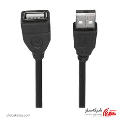 قیمت و خرید کابل افزایش USB وی نت به طول 5 متر - شبکه ساز