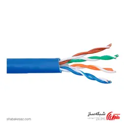 قیمت و خرید کابل شبکه لگراند Legrand cat6 utp مس بدون تست فلوک با مغز 0/45 به طول 305 متر - شبکه ساز