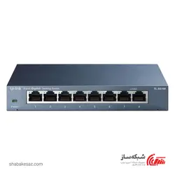 قیمت و خرید سوییچ شبکه تی پی لینک TP-Link TL-SG108 دسکتاپ 8 پورت 10/100/100Mbps فلزی - شبکه ساز