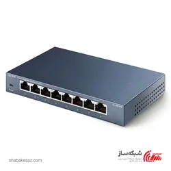 قیمت و خرید سوییچ شبکه تی پی لینک TP-Link TL-SG108 دسکتاپ 8 پورت 10/100/100Mbps فلزی - شبکه ساز