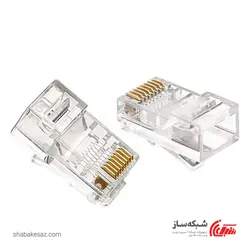 قیمت و خرید سوکت شبکه کی نت K-net Rj45 Cat6 UTP بسته 100 عددی - شبکه ساز