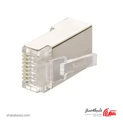 قیمت فروش سوکت شبکه کی نت K-net Rj45 Cat6 SFTP بسته 100 عددی - شبکه ساز