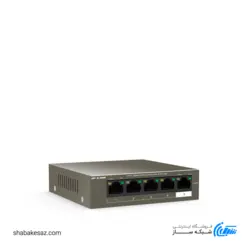 سوییچ آی پی کام IP-COM G1105P دسکتاپ 5 پورت 10/100/1000Mbps با 4 پورت Poe