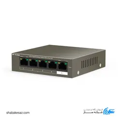 سوییچ آی پی کام IP-COM G1105P دسکتاپ 5 پورت 10/100/1000Mbps با 4 پورت Poe