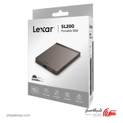 قیمت و خرید حافظه SSD اکسترنال لکسار Lexar SL200 ظرفیت 1TB - شبکه ساز