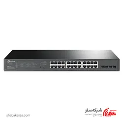 قیمت و خرید سوئیچ شبکه +PoE اسمارت گیگابیت تی پی لینک Tp-Link TL-SG2428P - شبکه ساز