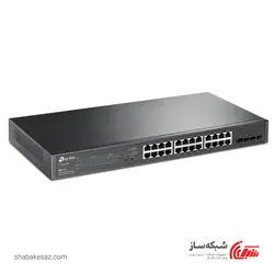قیمت و خرید سوئیچ شبکه +PoE اسمارت گیگابیت تی پی لینک Tp-Link TL-SG2428P - شبکه ساز