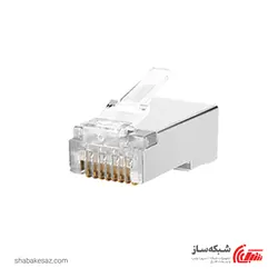 قیمت و خرید سوکت شبکه رپیتون Rapiton RP-MP2-6F پک 100 عددی Rj45 Cat6 FTP - شبکه ساز