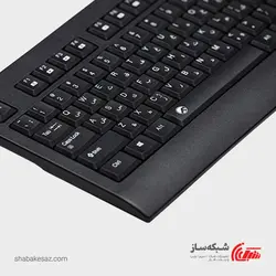 قیمت و خرید کیبورد و ماوس بیاند با سیم Beyond BMK-4450 - شبکه ساز