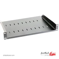 قیمت و خرید سینی ثابت رک کبیر صنعت 34CM دو یونیت - شبکه ساز