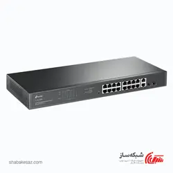 قیمت و خرید سوئیچ شبکه +PoE گیگابیت تی پی لینک Tp-Link TL-SG1218MP - شبکه ساز