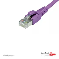 قیمت و خرید پچ کورد CAT6 SFTP رپیتون Rapiton Patch cord شیلد دار طول 1 متر - شبکه ساز