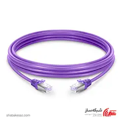 قیمت و خرید پچ کورد CAT6 SFTP رپیتون Rapiton Patch cord شیلد دار طول 1 متر - شبکه ساز