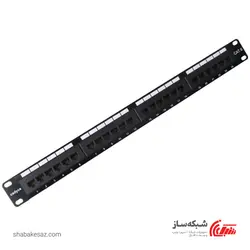 قیمت و خرید پچ پنل Cat6 Utp یونیکام Unicom UC-PNL6-24 شبکه 24 پورت - شبکه ساز
