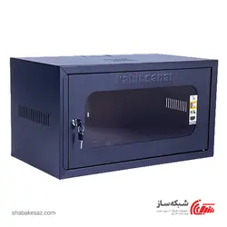 قیمت و خرید رک دیواری کبیر صنعت 6 یونیت عمق 32 - شبکه ساز