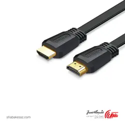 قیمت و خرید کابل HDMI 4K فلت یوگرین Ugreen ED015 ورژن V2.0 طول 5 متر - شبکه ساز
