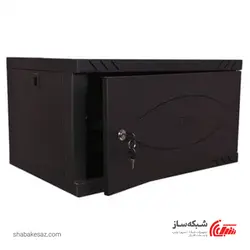 قیمت و خرید رک دیواری آلترو 6 یونیت عمق 40 درب فلزی - شبکه ساز