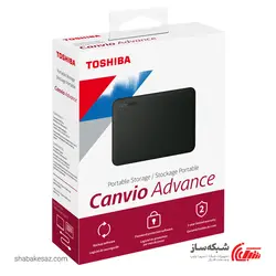 قیمت و خرید هارد اکسترنال توشیبا Toshiba Canvio Advance ظرفیت 1TB - شبکه ساز