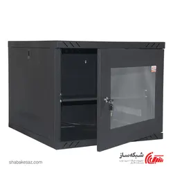 قیمت و خرید رک دیواری آلترو 9 یونیت عمق 60 درب شیشه ای - شبکه ساز