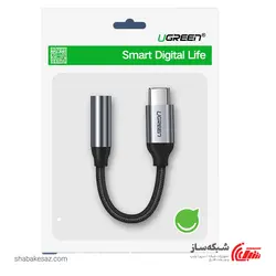 قیمت و خرید مبدل Type C به AUX یوگرین Ugreen AV142 - شبکه ساز