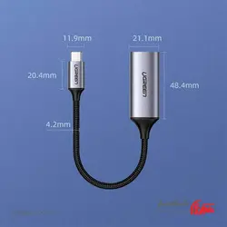 قیمت و خرید تبدیل Type C به HDMI 4K یوگرین Ugreen CM297 - شبکه ساز