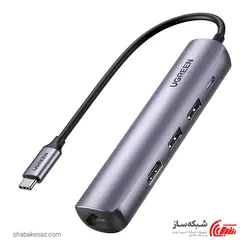 قیمت و خرید مبدل USB C یوگرین Ugreen CM418 - شبکه ساز