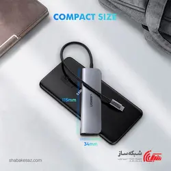 قیمت و خرید مبدل USB C یوگرین Ugreen CM136 - شبکه ساز