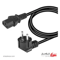قیمت و خرید کابل برق دی نت 75/*3 کامپیوتر به طول 1.5 متر - شبکه ساز