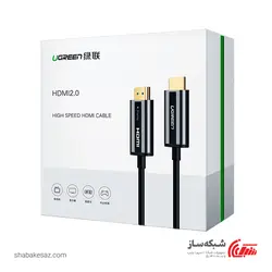 قیمت و خرید کابل HDMI 4K فایبر اپتیک یوگرین Ugreen HD132 ورژن V2.0 طول 15 متر - شبکه ساز