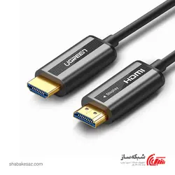 قیمت و خرید کابل HDMI 4K فایبر اپتیک یوگرین Ugreen HD132 ورژن V2.0 طول 15 متر - شبکه ساز