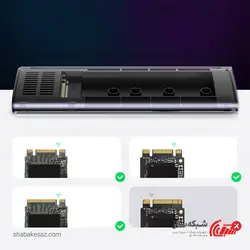 قیمت و خرید باکس هارد M2 یوگرین Ugreen CM400 - شبکه ساز