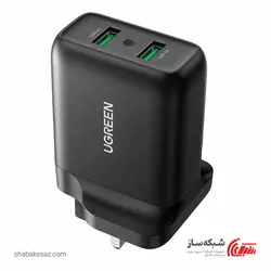 قیمت و خرید شارژر دیواری 36W یوگرین Ugreen 70164 - شبکه ساز
