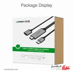 قیمت و خرید کابل USB به HDMI یوگرین Ugreen CM151 - شبکه ساز