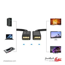 قیمت و خرید کابل Display 4K یوگرین Ugreen DP102 طول 5 متر - شبکه ساز