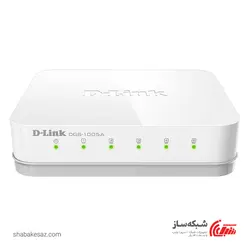 قیمت و خرید سوییچ شبکه دی لینک D-Link DGS-1005A دسکتاپ 5 پورت 10/100/1000Mbps - شبکه ساز