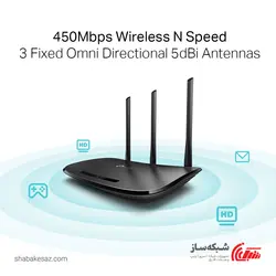 قیمت و خرید روتر تی پی لینک TP-LINK TL-WR940N وایرلس N450 - شبکه ساز