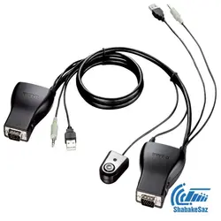 قیمت و خرید سوئیچ KVM دی لینک D-Link KVM-222 با 2 پورت USB - شبکه ساز