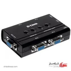 قیمت و خرید سوئیچ KVM دی لینک D-Link KVM-4U با 4 پورت USB - شبکه ساز