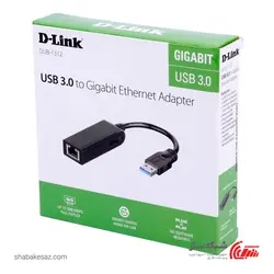 قیمت و خرید کارت شبکه دی لینک D-Link DUB-1312 گیگابیت USB 3.0 - شبکه ساز