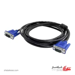 قیمت و خرید کابل VGA وی نت به طول 5 متر - شبکه ساز