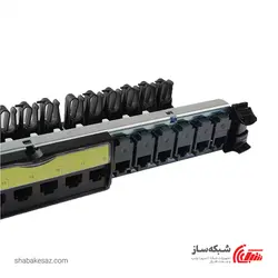 قیمت و خرید پچ پنل لگراند Legrand 0 335 61 شبکه رکمونت Patch panel Unloaded Cat6 UTP 24 Port همراه با کیستون - شبکه ساز