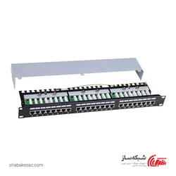 قیمت و خرید پچ پنل کی نت K-net K-N1121 شبکه رکمونت 24 پورت Cat6 SFTP Loaded - شبکه ساز