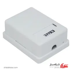 قیمت و خرید پریز روکار شبکه کی نت K-net K-N1106 تک پورت CAT6 UTP - شبکه ساز