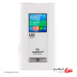 قیمت و خرید مودم سیم کارتی نزتک Naztech NZT-99c همراه 4G وایفای N300 با باتری 5200mAh - شبکه ساز