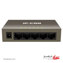 قیمت و خرید سوئیچ شبکه آی پی کام IP-Com F1005 دسکتاپ 5 پورت 10/100Mbps فلزی - شبکه ساز