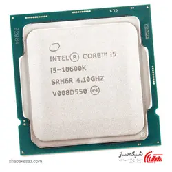 قیمت پردازنده اینتل Intel Core i5 10600K tray سری Comet Lake - شبکه ساز
