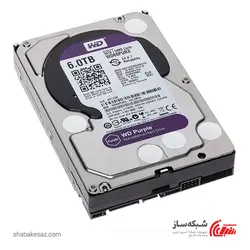 قیمت هارد وسترن دیجیتال Western Digital Purple WD60PURX اینترنال 6TB - شبکه ساز