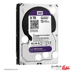 قیمت هارد وسترن دیجیتال Western Digital Purple WD60PURX اینترنال 6TB - شبکه ساز