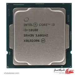 قیمت پردازنده اینتل Intel Core i3-10100 tray سری Comet Lake - شبکه ساز